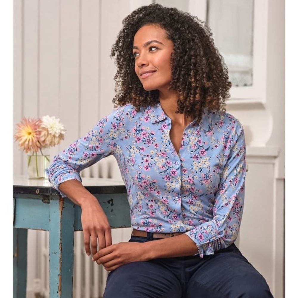 NWT WoolOvers Soft Touch Jersey Shirt